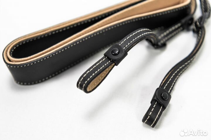 Ремень кожаный для фотокамеры с логотипом Nikon