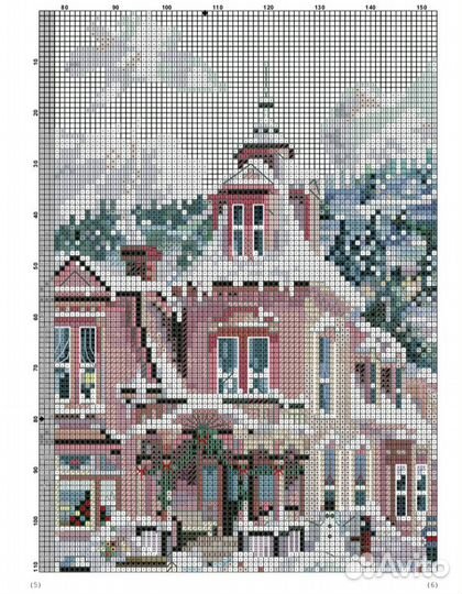 Схема для вышивки Marty Bell