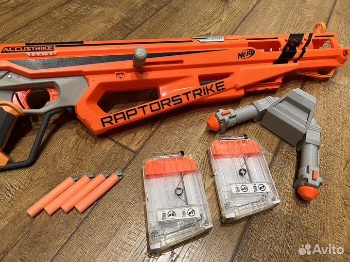 Бластер Nerf Accustrike Raptorstrike Нерф