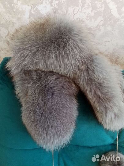 Шапка женская из песца