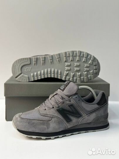 Кроссовки мужские New balance 574 серые