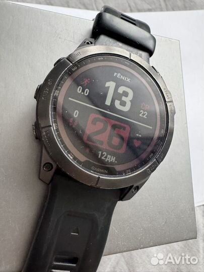 Часы Garmin Fenix 7Х sapphire solar 51 mm