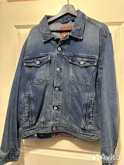Джинсовая куртка superdry
