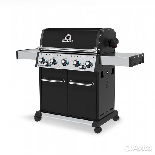 Газовый гриль broil king Baron 590 c вертелом и ко