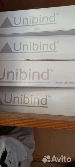 Термопереплетчик Unibind XU 138 с обложками