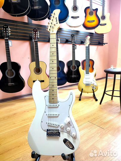 Электрогитара terris TST-39 WH цвет белый