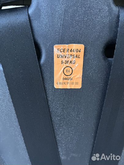 Автомобильное детское кресло от 9 до 36 кг