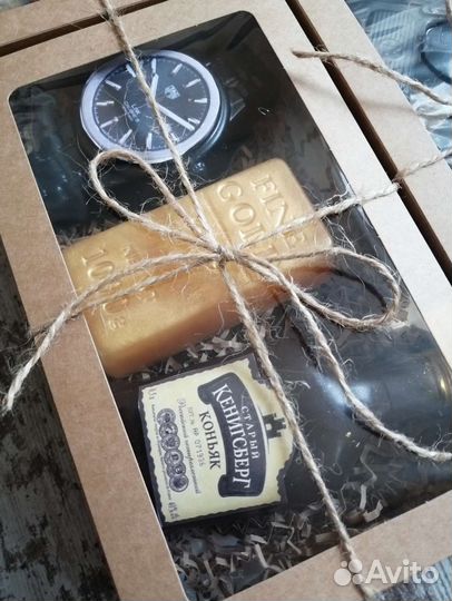 Мыло ручной работы мужское