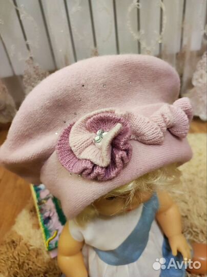 Шапка женская теплая