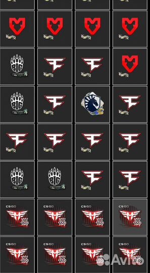 Наклейки кс2/Cs go