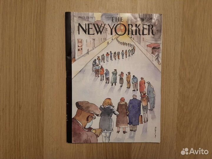 Журнал The New Yorker nov. 9, 2020