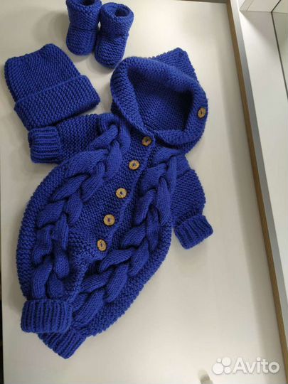 Комбинезон вязанный