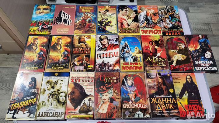 Лицензионные VHS. Исторические фильмы