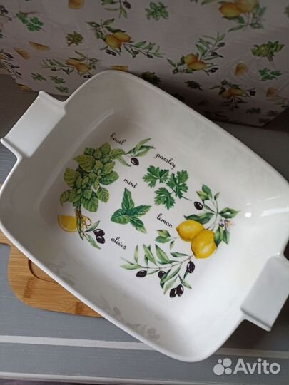 Блюдо для запекания с деревян. крышкой,1,7л Lefard