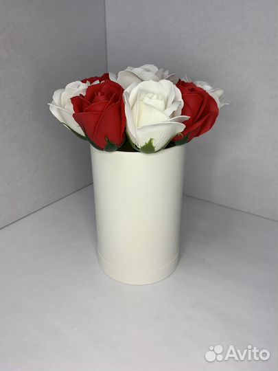 Букет из мыльных роз 9 шт