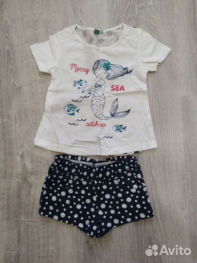 Летняя одежда для девочки 3-4 года