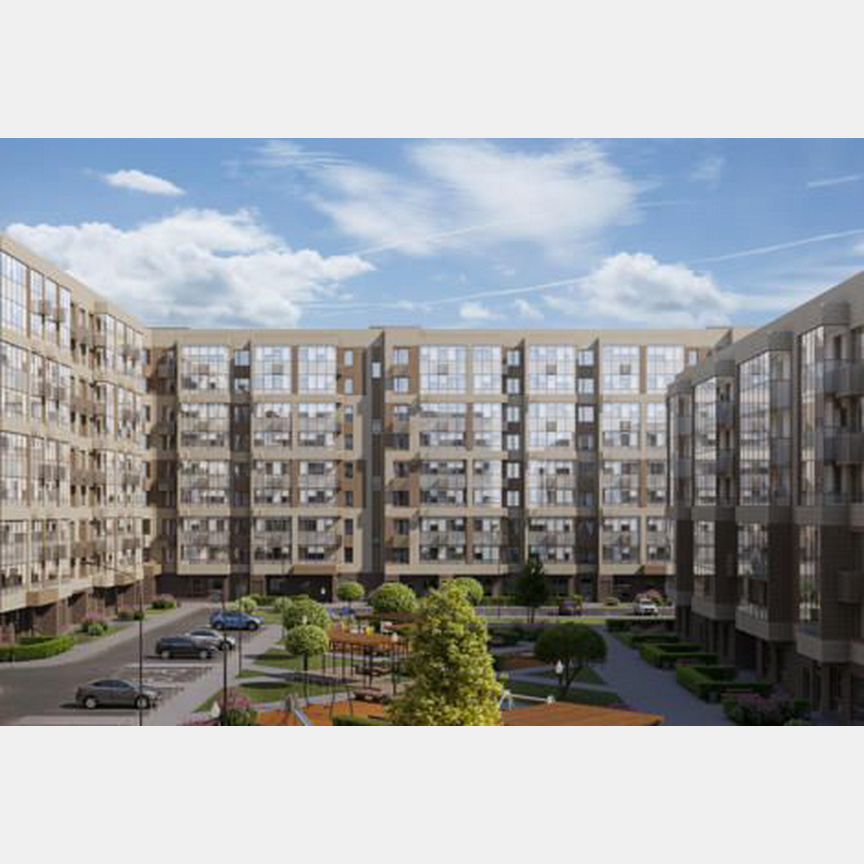 2-к. квартира, 66,9 м², 7/9 эт.