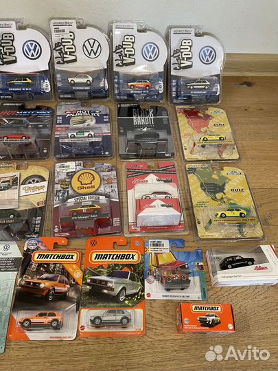 Продам коллекцию моделей vw golf mk1