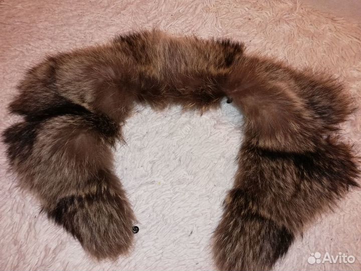 Воротник мех волк