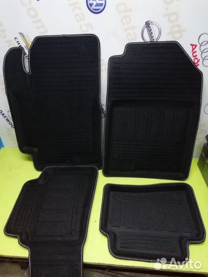 Коврики салона 3D новые Hyundai Solaris c 17г-нв