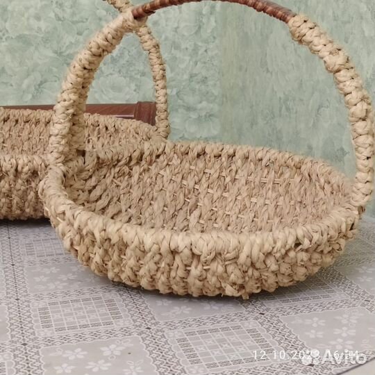 Корзина плетеная