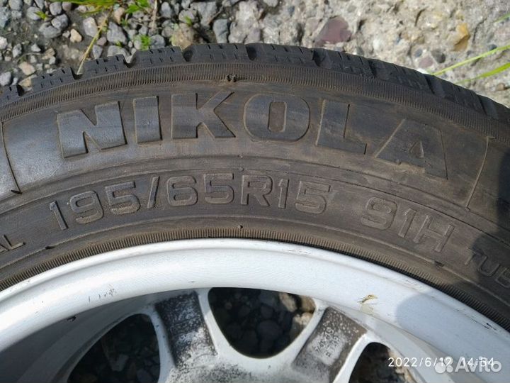 4 шт 7Jx15 5x108 ET38 KamaNikola195/65R15 всесез