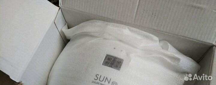 Лампа для ногтей новая + аксессуары для маникюра