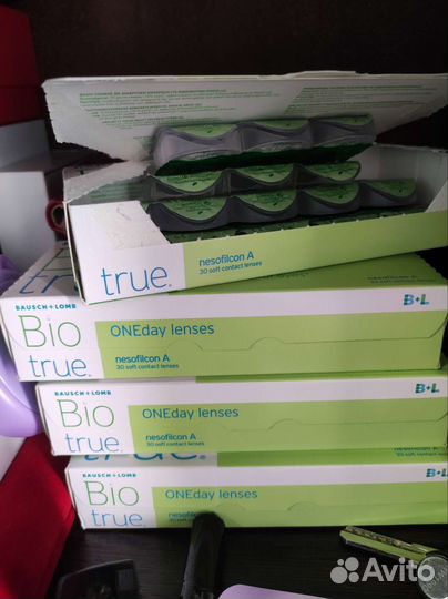Линзы контактные однодневные