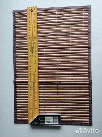 Салфетки бамбук 30*44см для суши, стола цена за 2