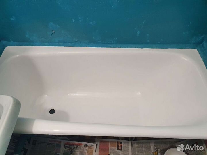 Реставрация ванн жидким акрилом. Гарантия. Договор