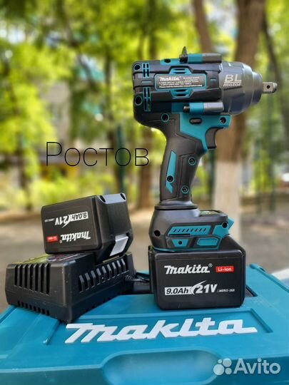 Гайковерт аккумуляторный makita 1600Н.М