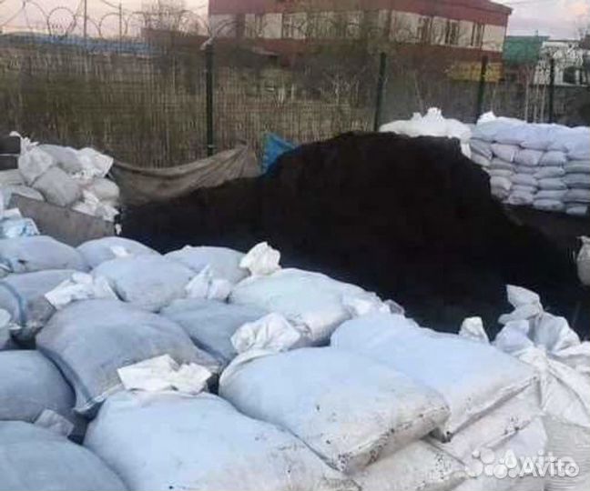 Чернозём в мешках