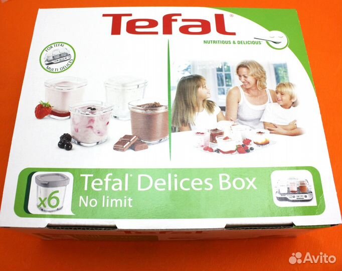 Набор баночек для йогуртницы Tefal xf100032