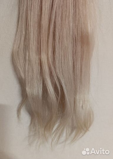 Волосы для наращивания блонд