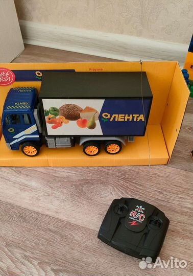 Фура конструктор Лента на пульте управления