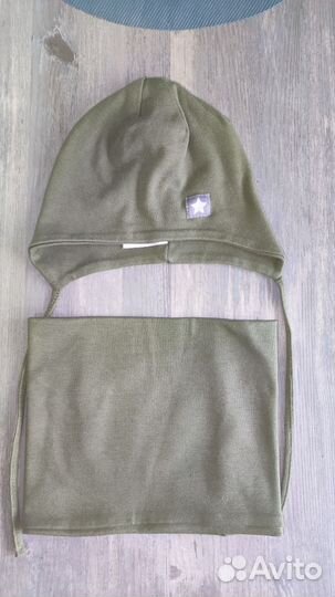 Шапка и снуд детский