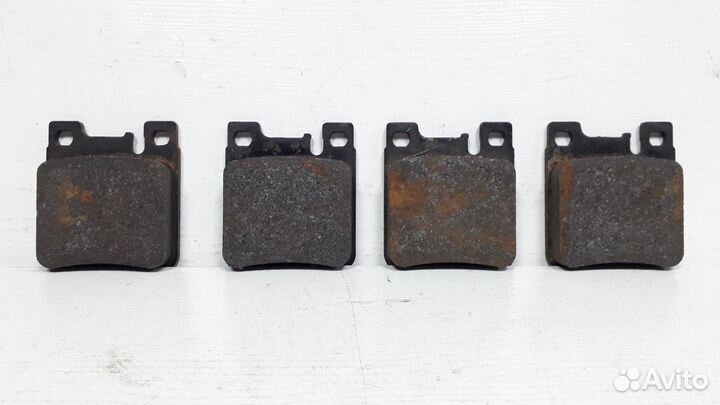 Колодки тормозные задние дисковые к-кт Mercedes Be