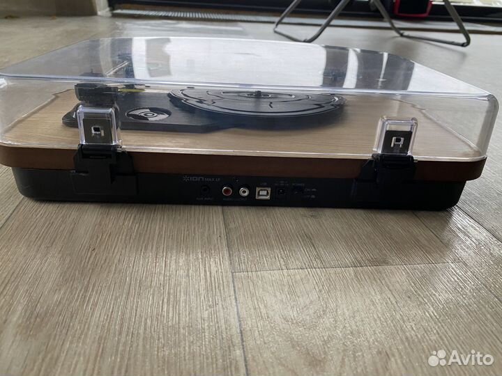 Виниловый проигрыватель ion audio max lp