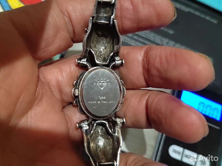 Часы серебро