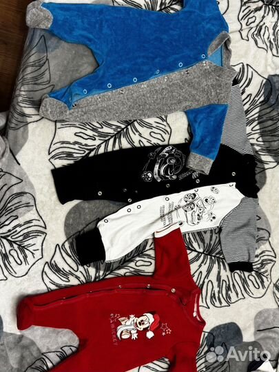 Детские вещи пакетом на мальчика новорожденного