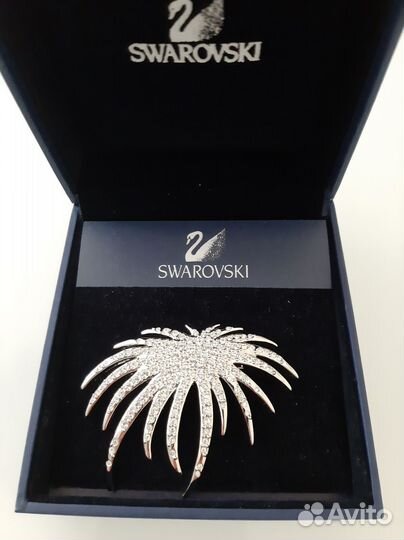 Swarovski брошь
