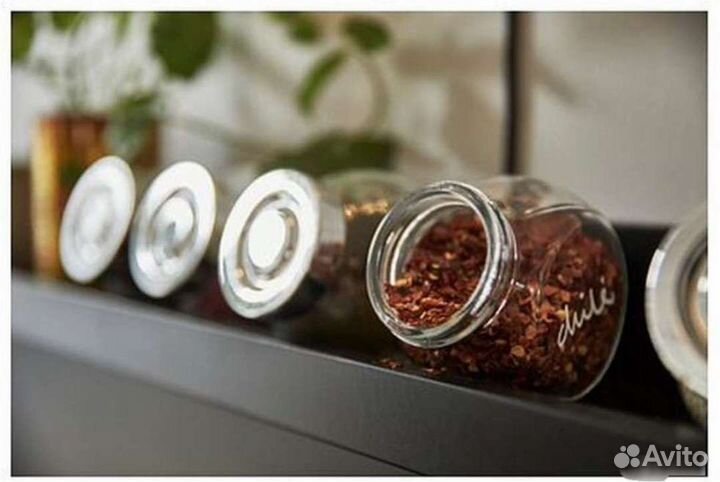 Набор банки Икеа для специй