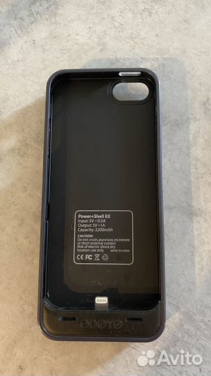 Чехол зарядка iPhone 5, 5s, SE