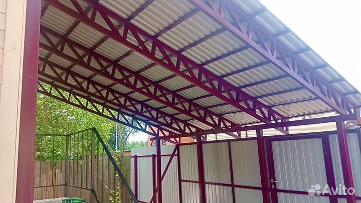 Установка навесов под ключ