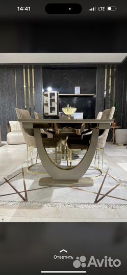 Стол и 6 стульев