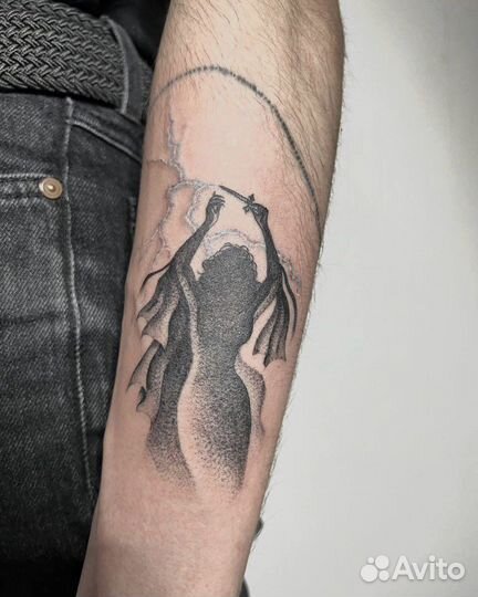 Коррекция старых татуировок