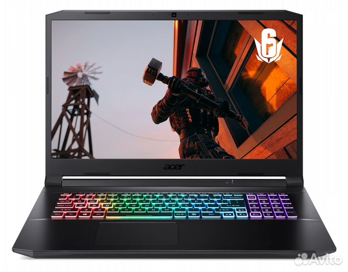 Новый 17,3‘ Acer Nitro 5, R5 5600H, RTX3060, Win11