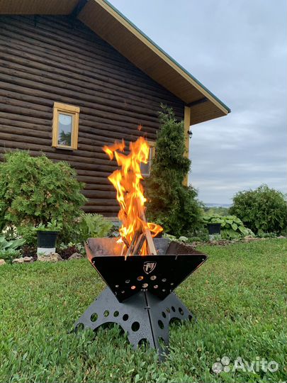 Костровая чаша (мангал складной)