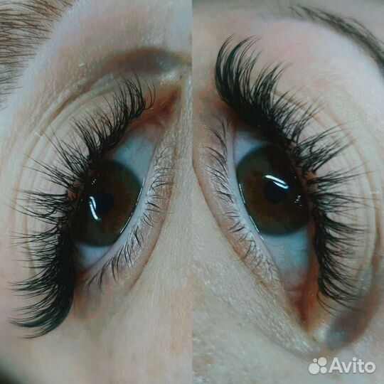 Наращивание ресниц на реклайнере