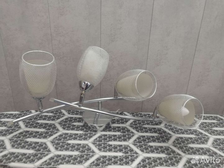 Люстра потолочная бу